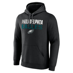 NFL Philadelphia Eagles Team Fade Out Fitted Pullover Hoodie