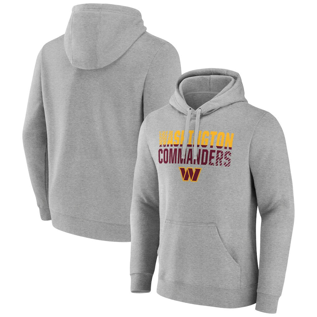 NFL Washington Commanders Team Fade Out Fitted Pullover Hoodie