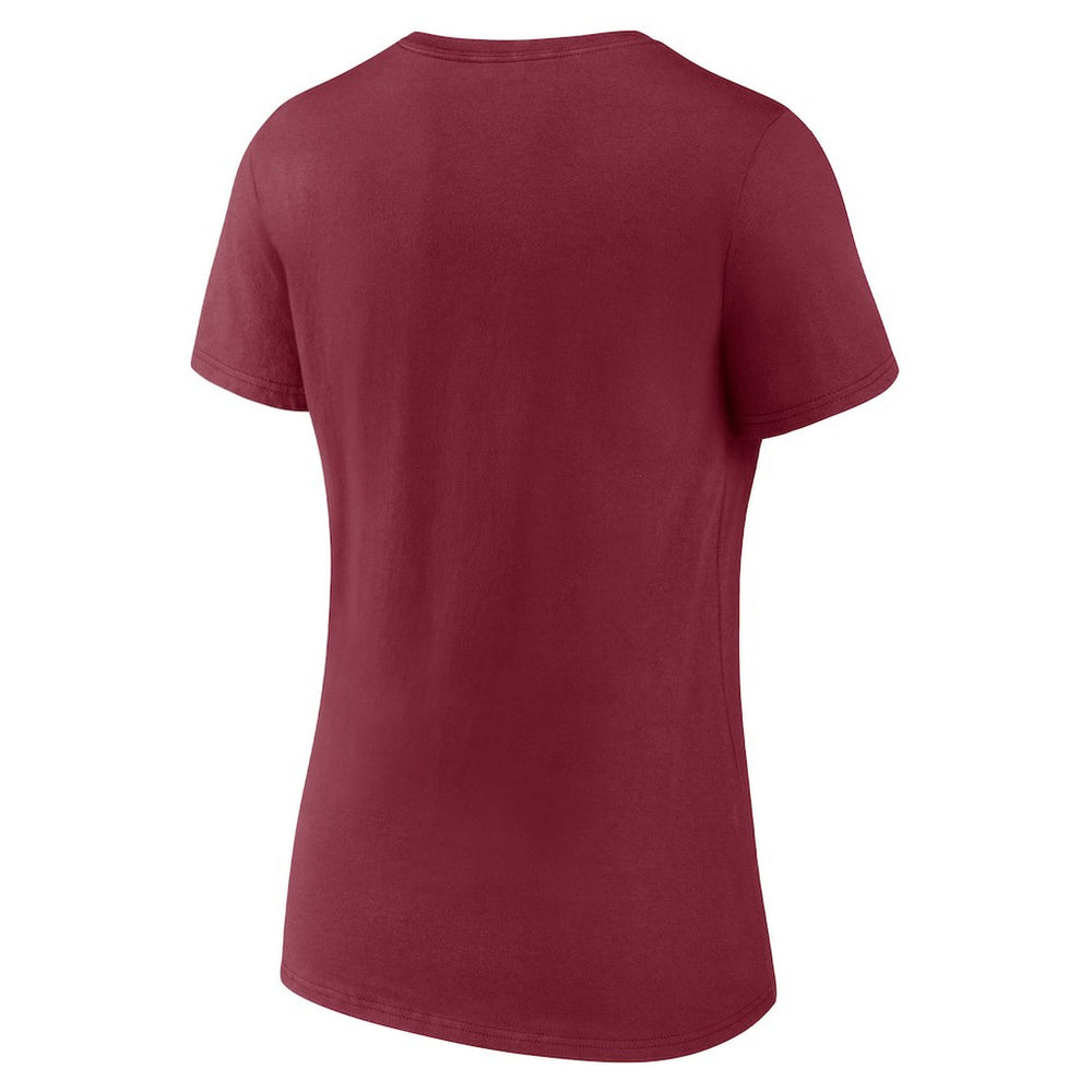 NFL Washington Commanders Women's Nostalgia V-Neck T-Shirt
