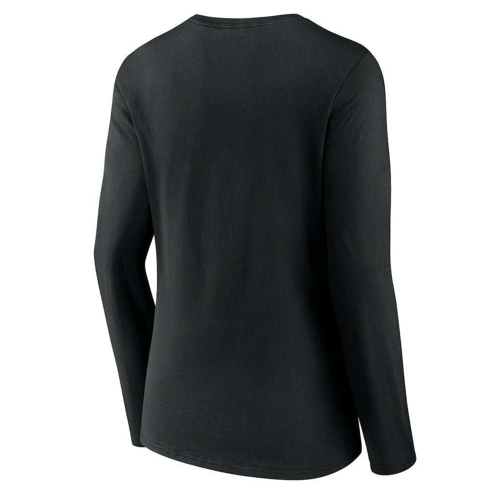 NFL Cincinnati Bengals Women's Freehand Team Long Sleeve V-Neck T-Shirt