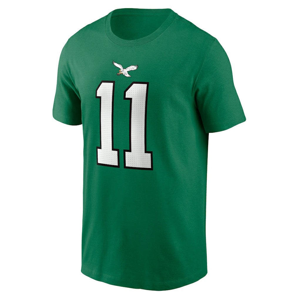 NFL Philadelphia Eagles A.J. Brown  Alternate Player Name & Number T-Shirt