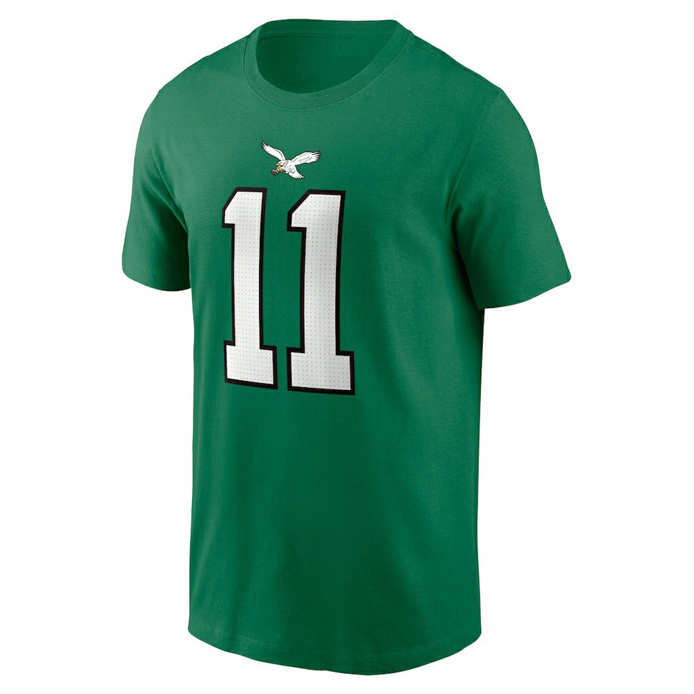 NFL Philadelphia Eagles A.J. Brown  Alternate Player Name & Number T-Shirt