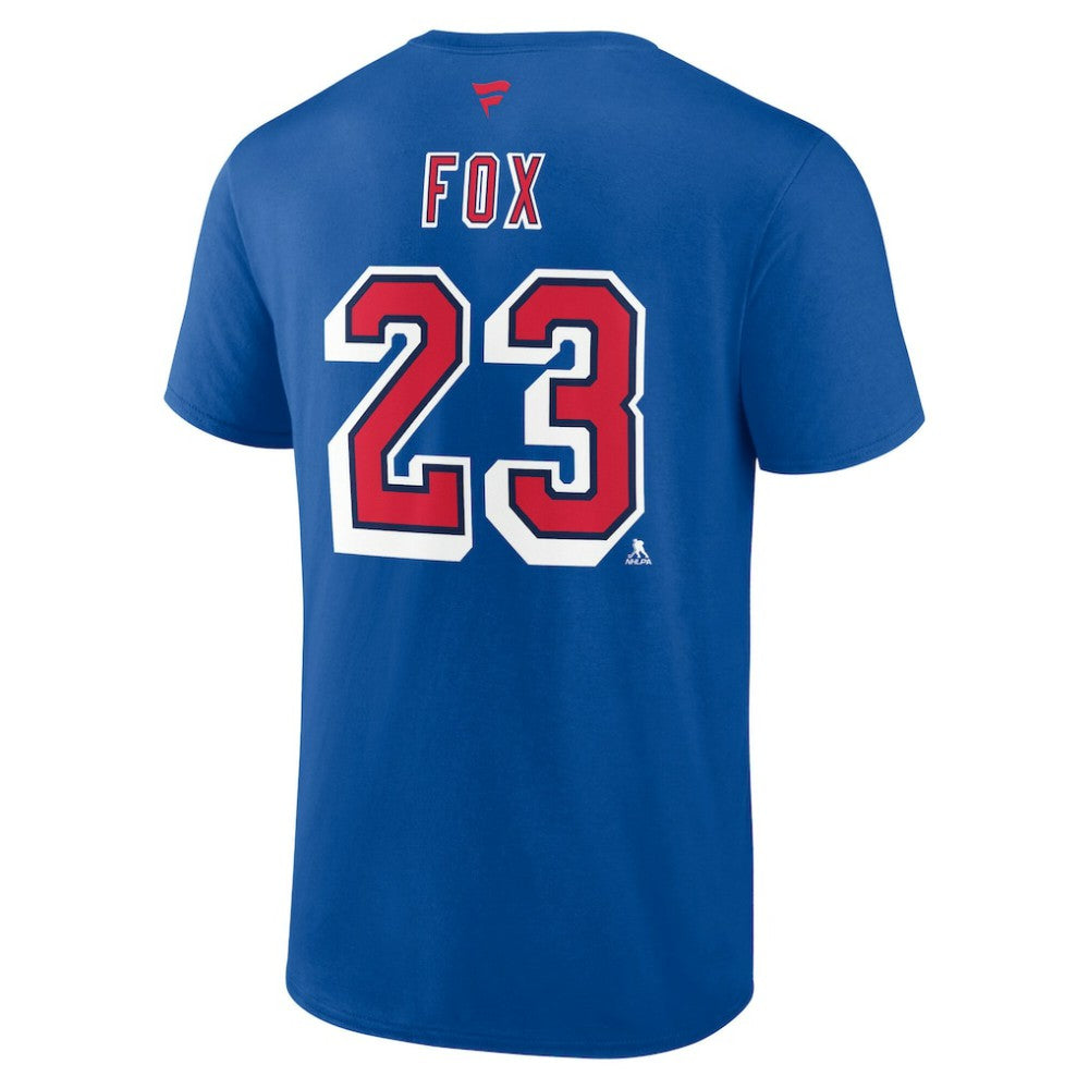 Adam Fox New York Rangers Fanatics Special Edition 2.0 Name & Number T-Shirt