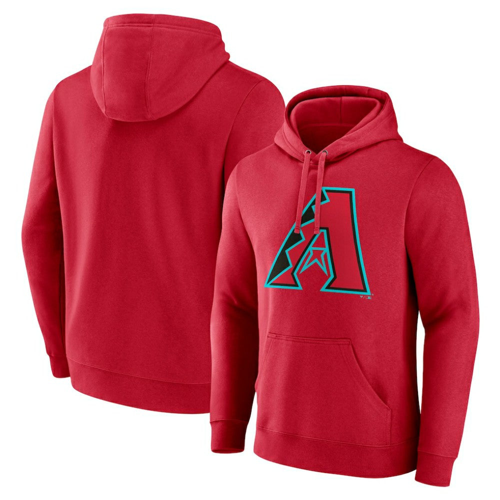 Arizona Diamondbacks Official Logo Pullover Hoodie - Red