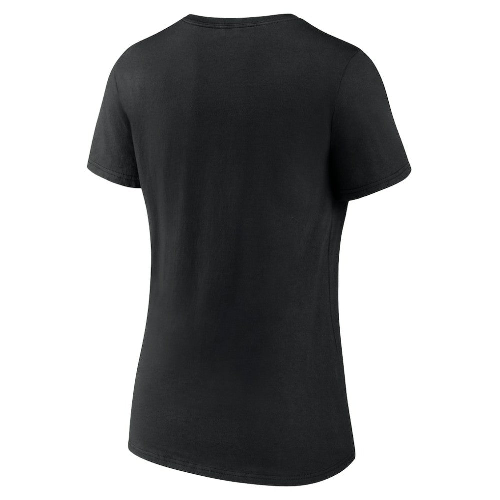 Arizona Diamondbacks Women's Victory Script Team V-Neck T-Shirt - Black