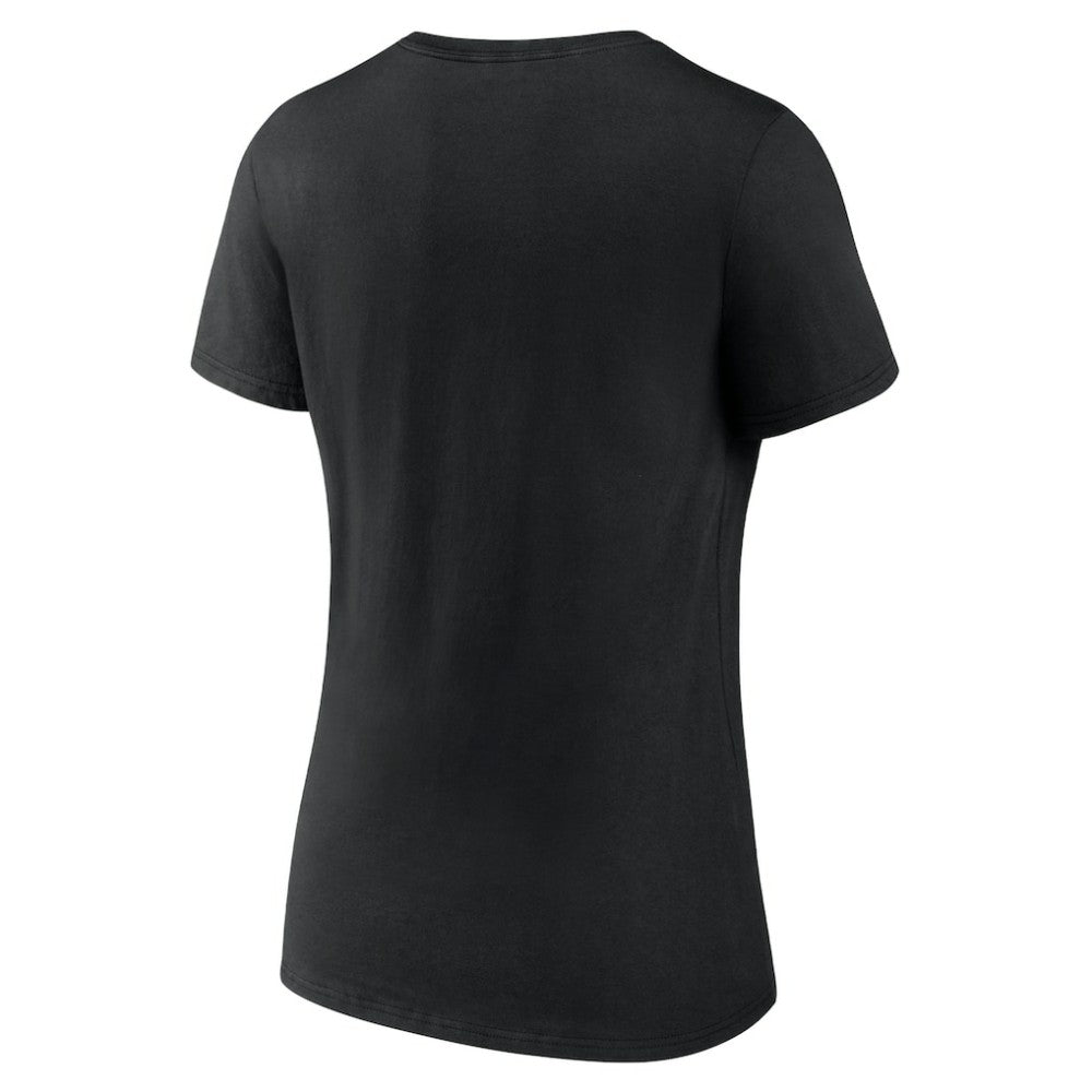 Arizona Diamondbacks Women's Live For It Team V-Neck T-Shirt - Black
