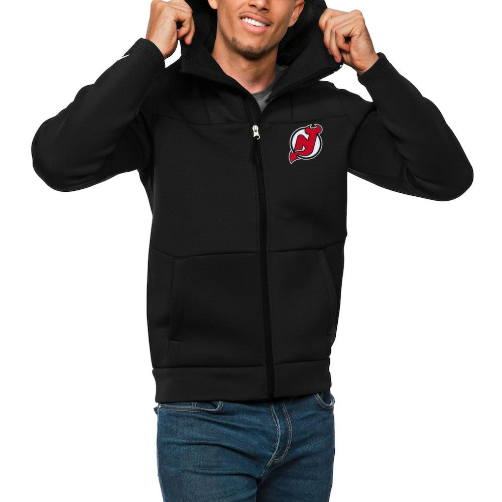 New Jersey Devils Antigua Protect Full-Zip Hoodie