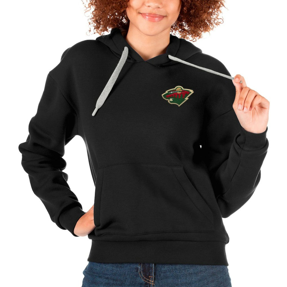 Minnesota Wild Antigua Women's Victory Pullover Hoodie