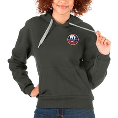 New York Islanders Antigua Women's Victory Pullover Hoodie