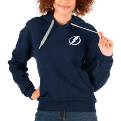 Tampa Bay Lightning Antigua Women's Victory Pullover Hoodie