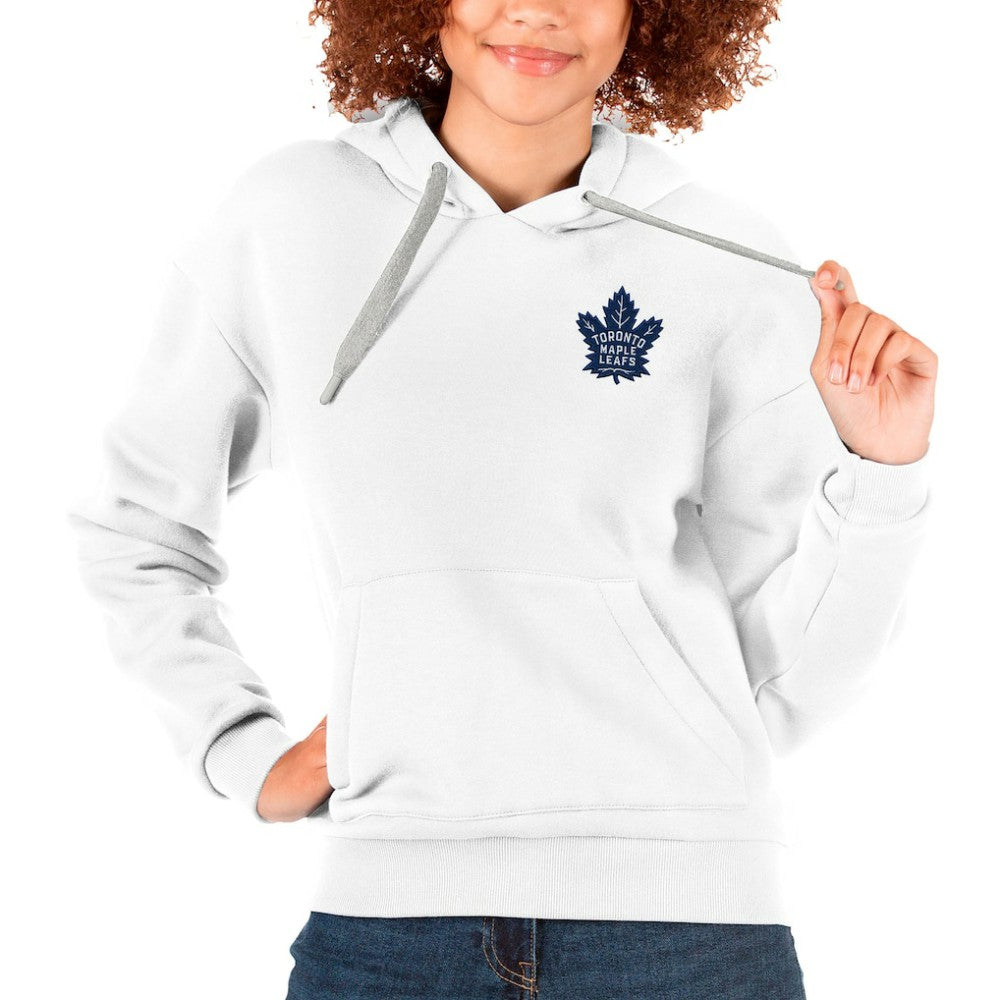 Toronto Maple Leafs Antigua Women's Victory Pullover Hoodie