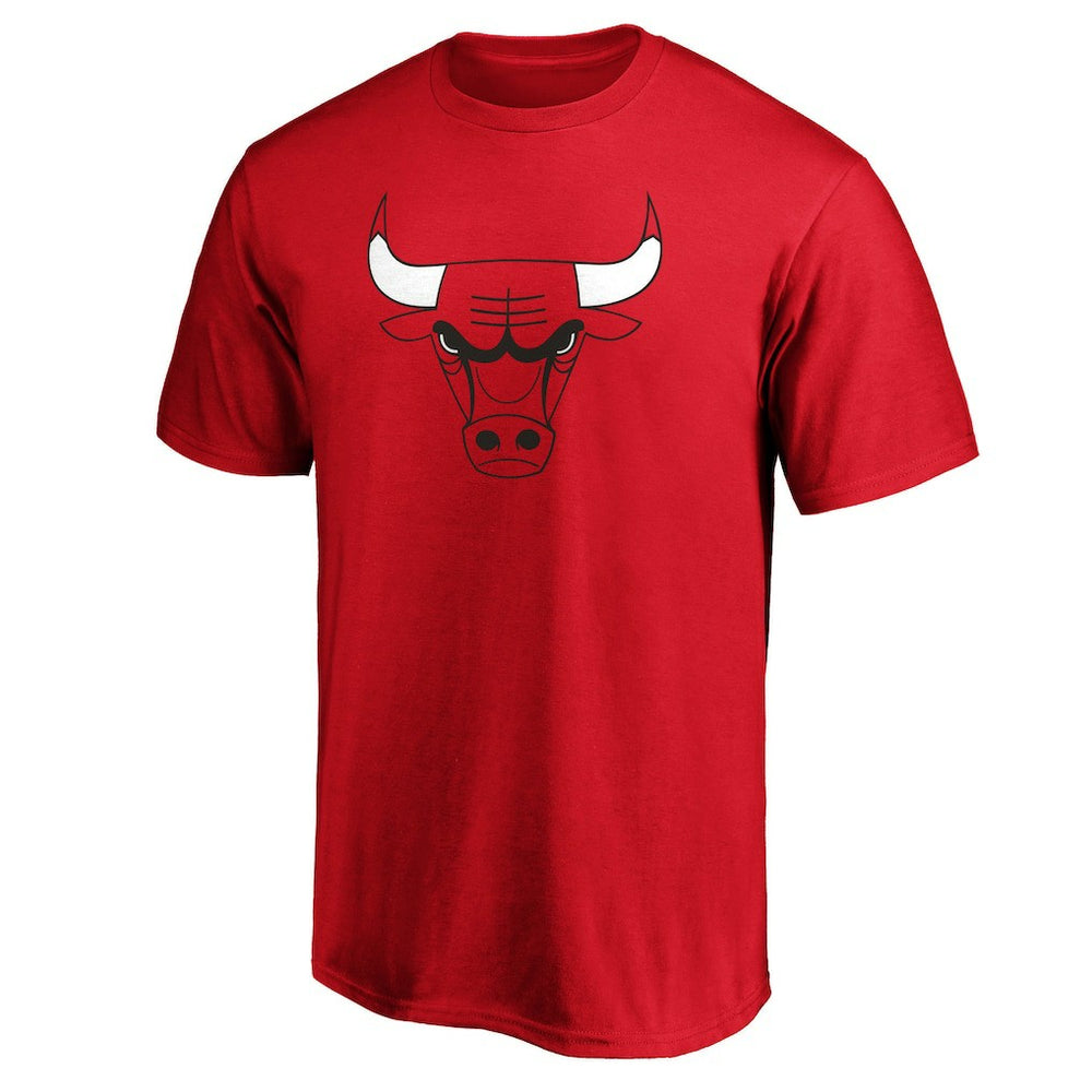Chicago Bulls Logo T-Shirt sale - Red sale