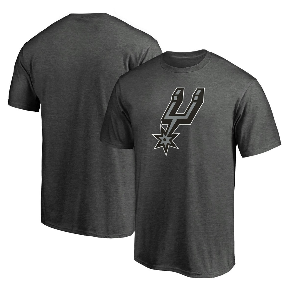 San Antonio Spurs Logo T-Shirt - Charcoal discount