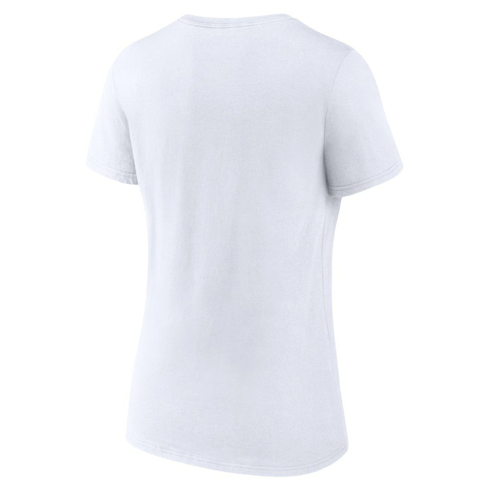 Boston Celtics Women's Wordmark V-Neck T-Shirt - White online