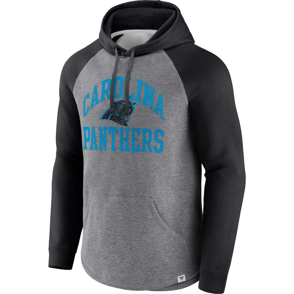 NFL Carolina Panthers Favorite Arch Raglan Pullover Hoodie