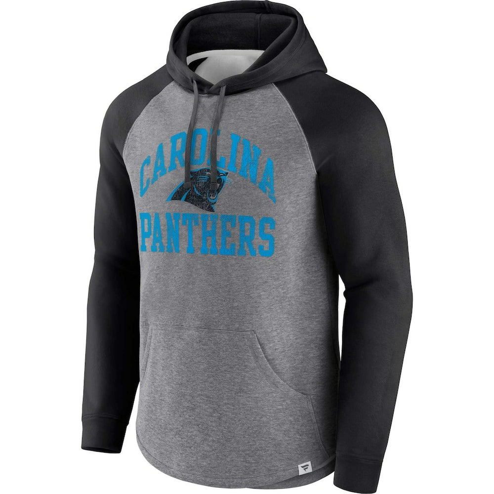 NFL Carolina Panthers Favorite Arch Raglan Pullover Hoodie