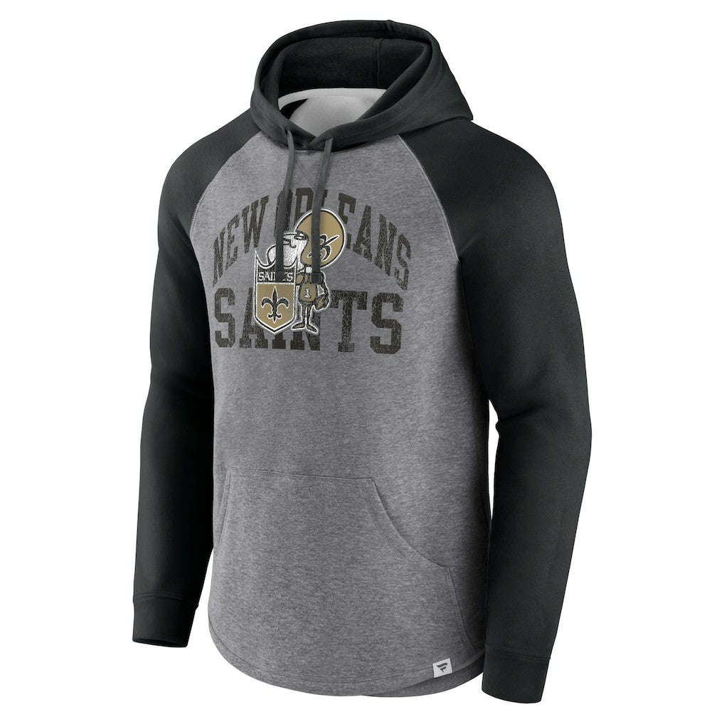 NFL New Orleans Saints Favorite Arch Raglan Pullover Hoodie