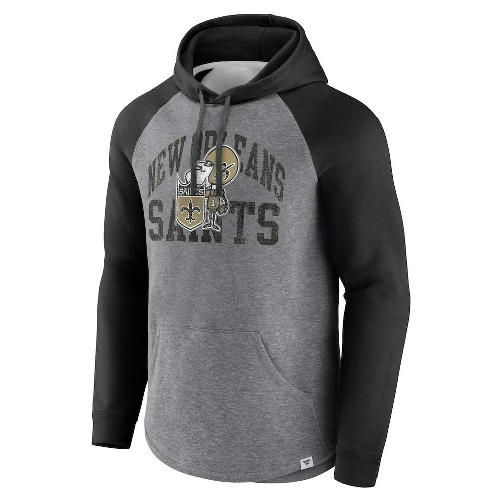 NFL New Orleans Saints Favorite Arch Raglan Pullover Hoodie