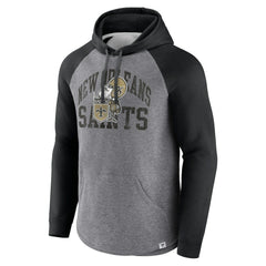 NFL New Orleans Saints Favorite Arch Raglan Pullover Hoodie