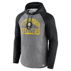 NFL Pittsburgh Steelers Favorite Arch Raglan Pullover Hoodie