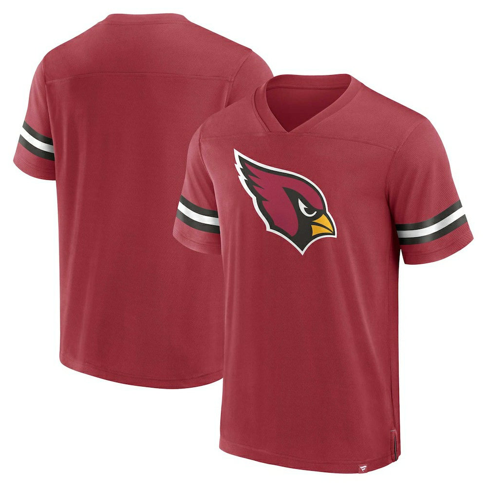 NFL Arizona Cardinals Jersey Tackle V-Neck T-Shirt