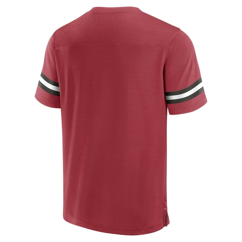 NFL Arizona Cardinals Jersey Tackle V-Neck T-Shirt