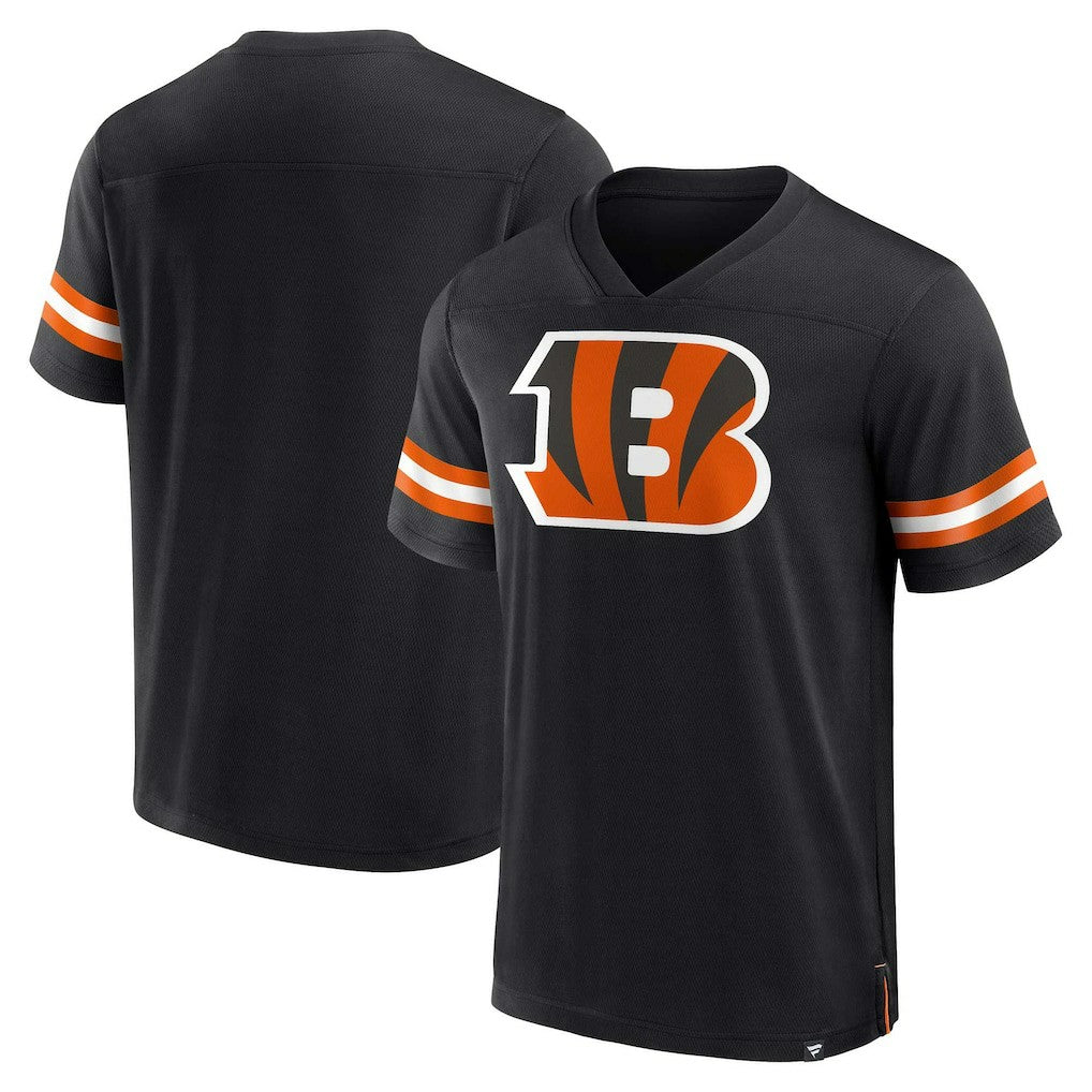 NFL Cincinnati Bengals Jersey Tackle V-Neck T-Shirt