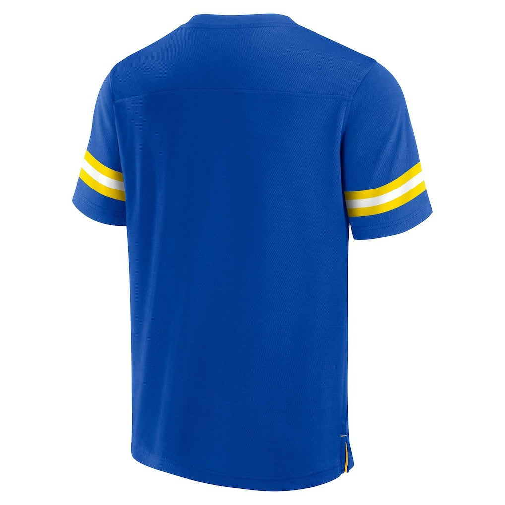 NFL Los Angeles Rams Jersey Tackle V-Neck T-Shirt