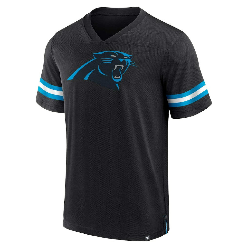NFL Carolina Panthers Jersey Tackle V-Neck T-Shirt