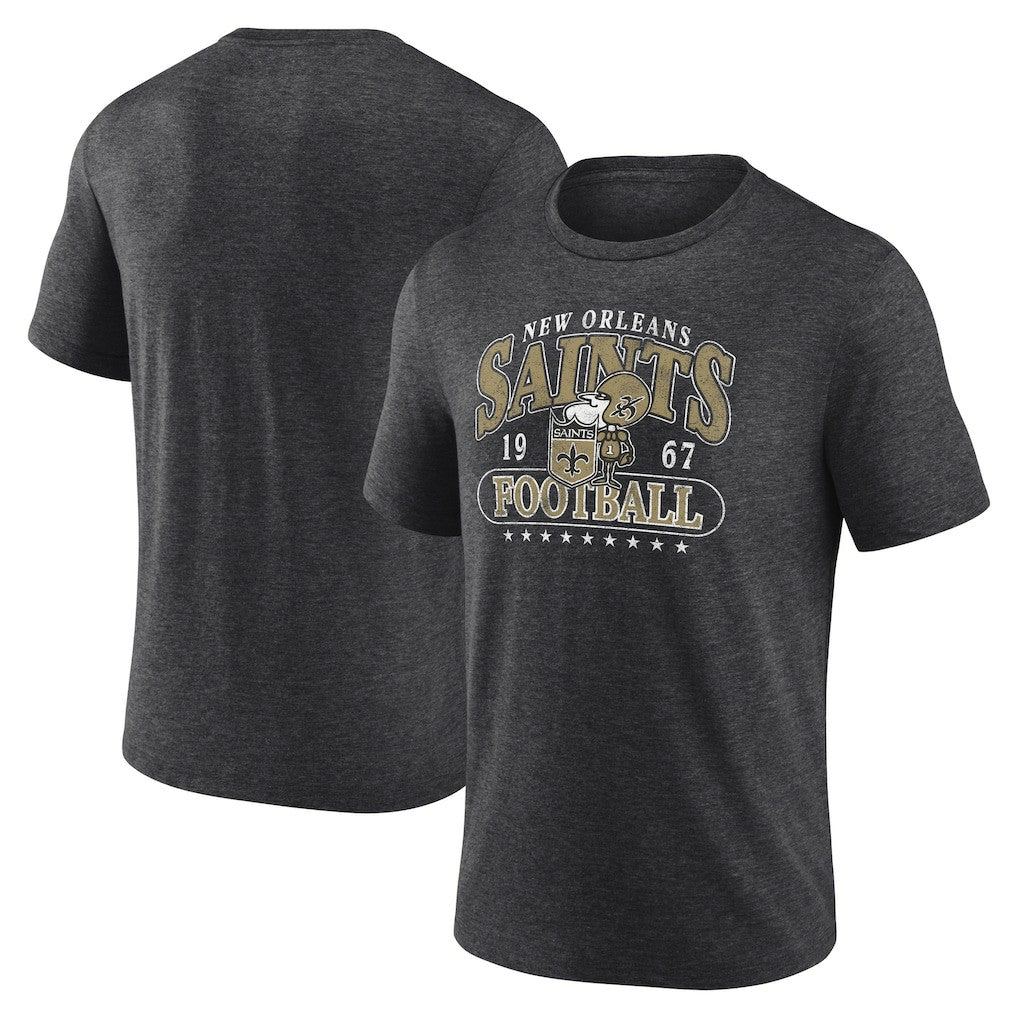 NFL New Orleans Saints Retro Tri-Blend T-Shirt