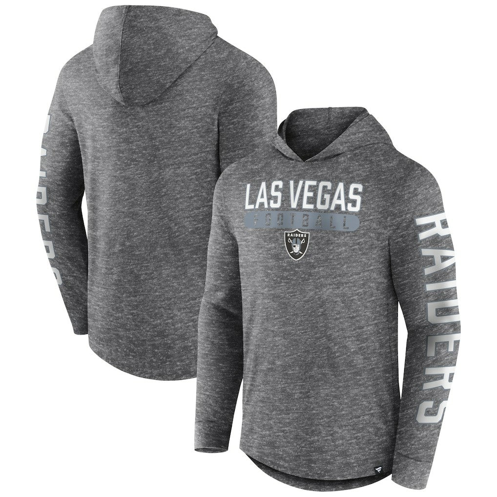 NFL Las Vegas Raiders Pill Stack Long Sleeve Hoodie T-Shirt