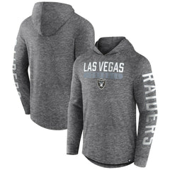 NFL Las Vegas Raiders Pill Stack Long Sleeve Hoodie T-Shirt
