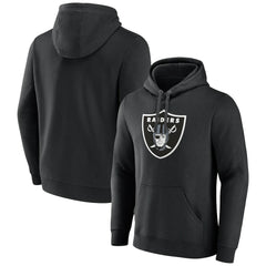 NFL Las Vegas Raiders Primary Logo Fleece Pullover Hoodie