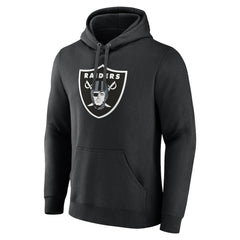 NFL Las Vegas Raiders Primary Logo Fleece Pullover Hoodie