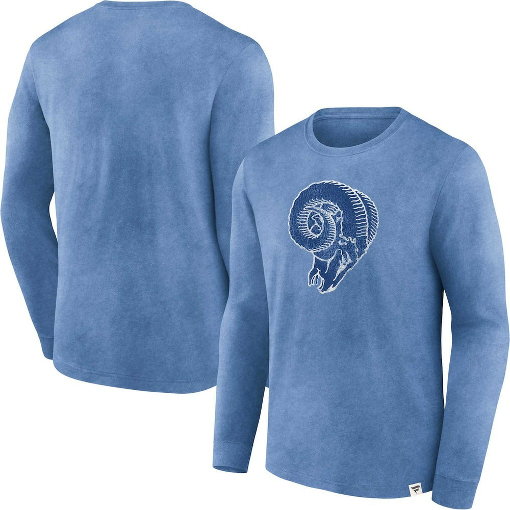 NFL Los Angeles Rams Washed Primary Long Sleeve T-Shirt
