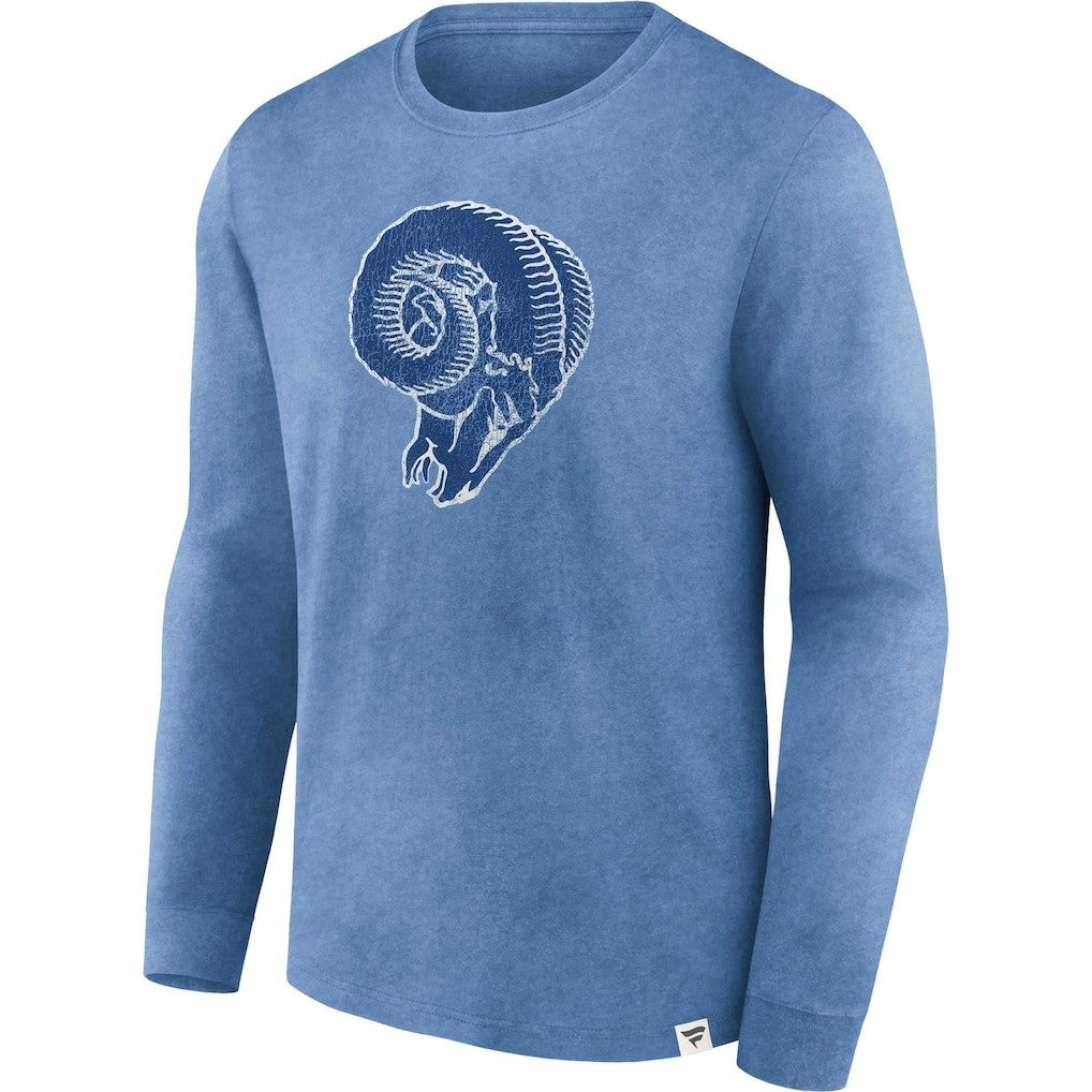 NFL Los Angeles Rams Washed Primary Long Sleeve T-Shirt