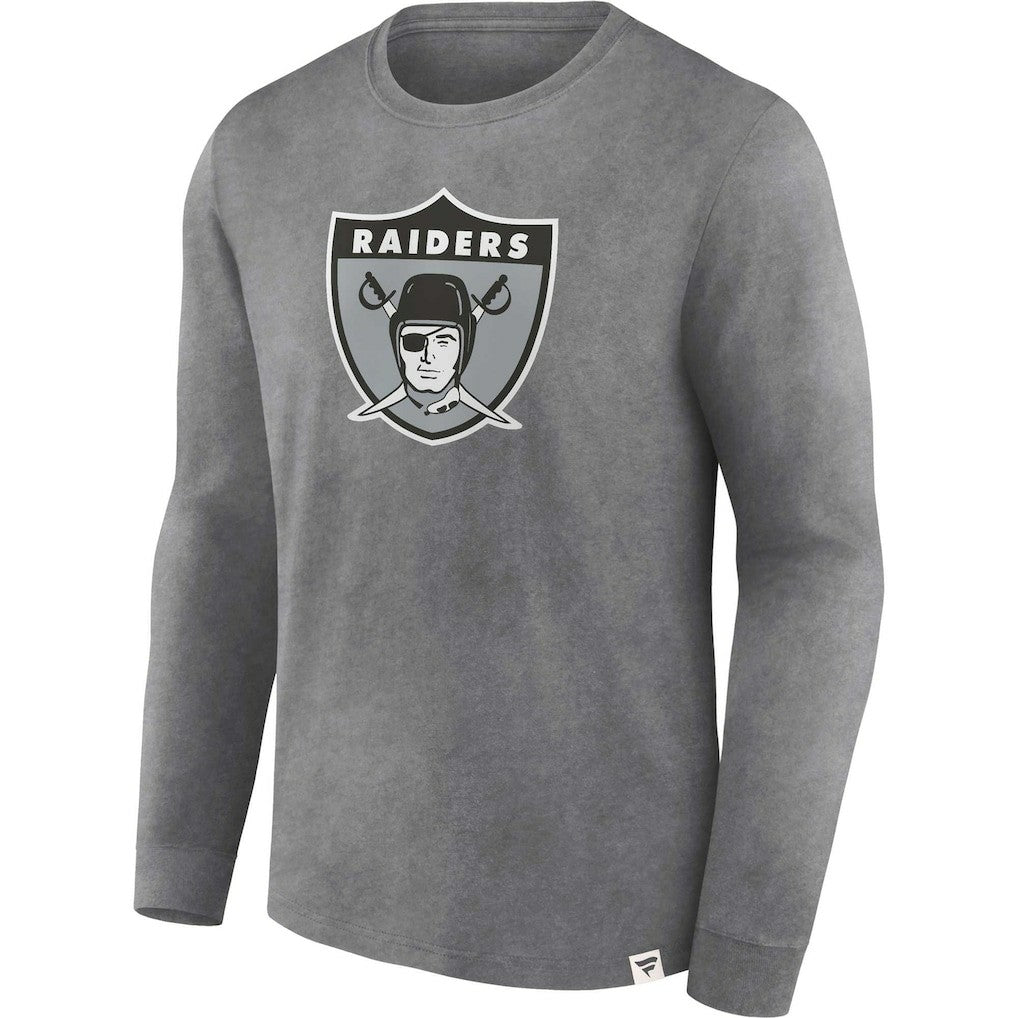 NFL Las Vegas Raiders Washed Primary Long Sleeve T-Shirt