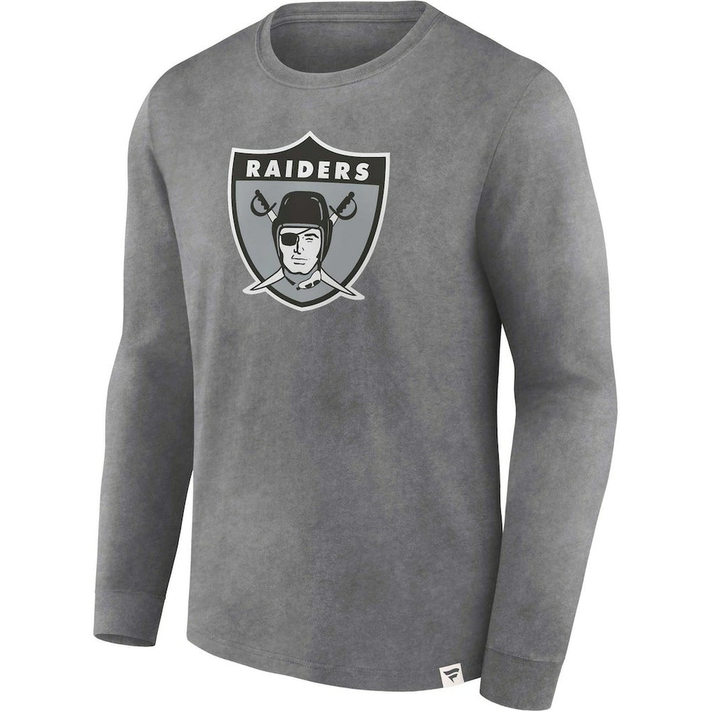 NFL Las Vegas Raiders Washed Primary Long Sleeve T-Shirt