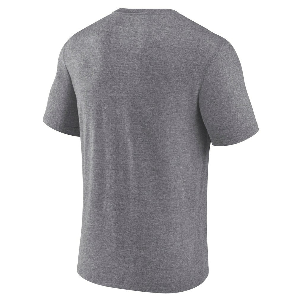 NFL Las Vegas Raiders Warped Block Tri-Blend T-Shirt