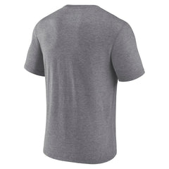 NFL Las Vegas Raiders Warped Block Tri-Blend T-Shirt