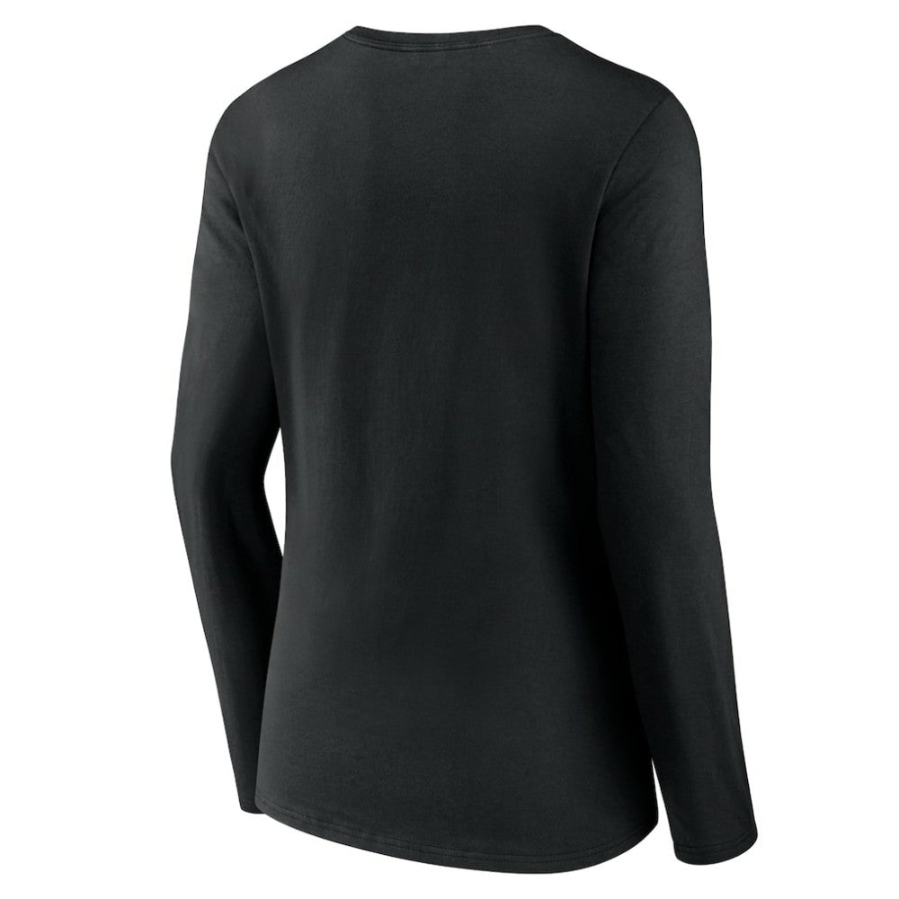 Ottawa Senators Women's Team Logo Long Sleeve V-Neck T-Shirt