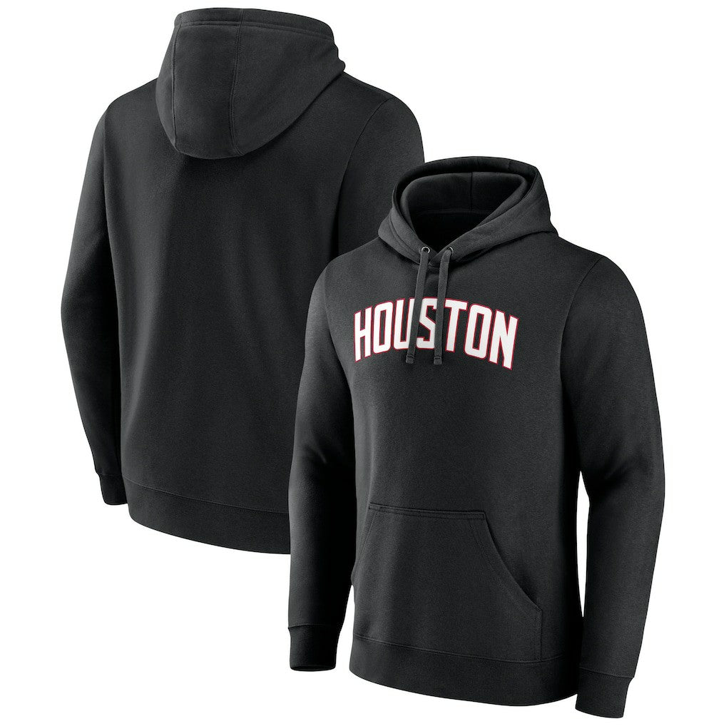 Houston Rockets Wordmark Alternate Pullover Hoodie sale - Black for sale