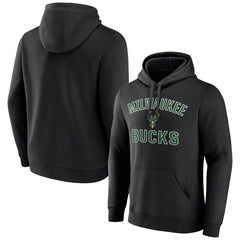 Black Victory Arch Pullover Hoodie - Black sale