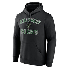 Black Victory Arch Pullover Hoodie - Black sale