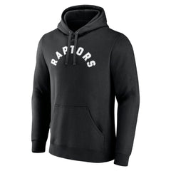 Toronto Raptors Wordmark Team Logo Pullover Hoodie - Black shop