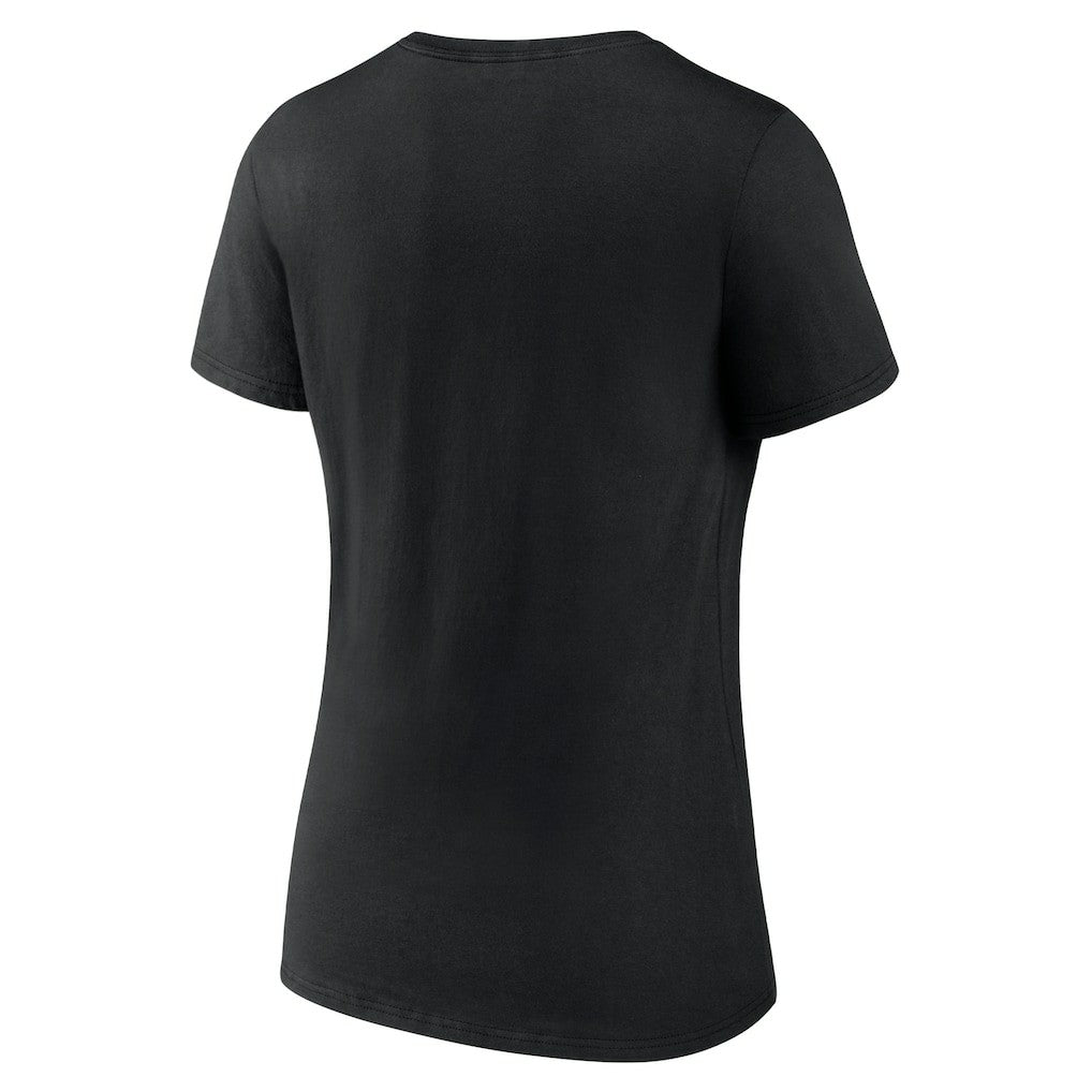 Boston Celtics Women's Wordmark V-Neck T-Shirt - Black for sale