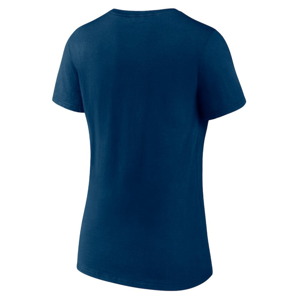 Seattle Kraken Women's Team Logo V-Neck T-Shirt