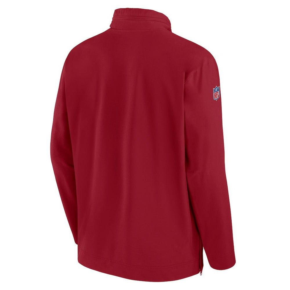 NFL Arizona Cardinals Sideline Coach Half-Zip Jacket