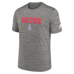 NFL Tennessee Titans Oilers Throwback Sideline Alternate Performance T-Shirt