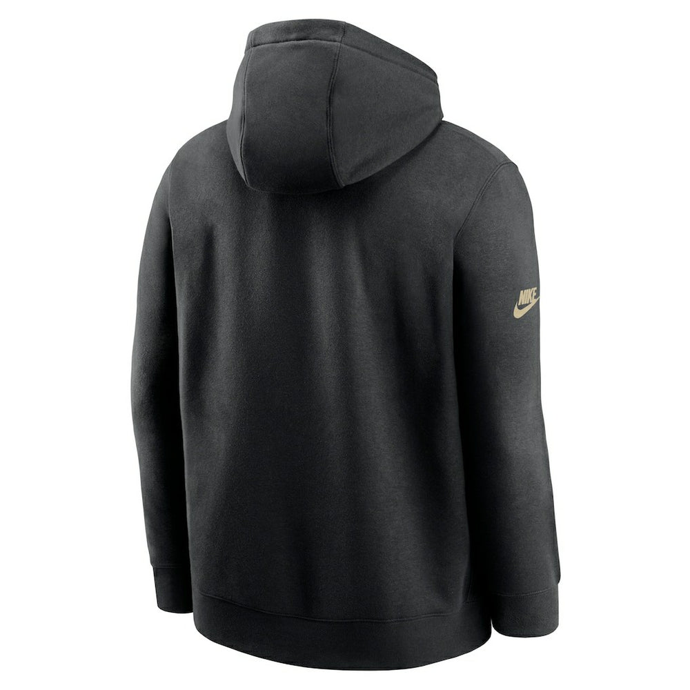 NFL New Orleans Saints 2023 Sideline Club Alternate Tri-Blend Pullover Hoodie